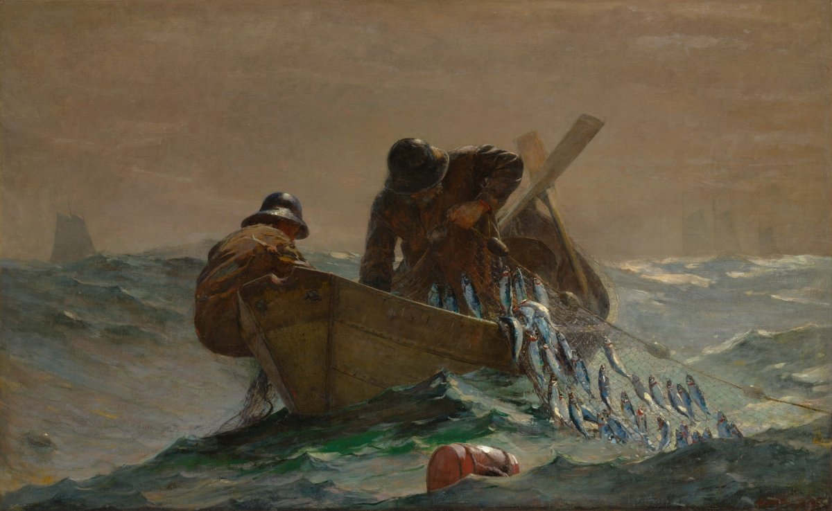 The Herring Net | Winslow Homer | Ave Legato Art Prints