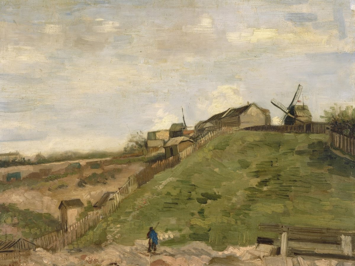 The Hill of Montmartre with Stone Quarry | Vincent van Gogh | Ave Legato Art Prints