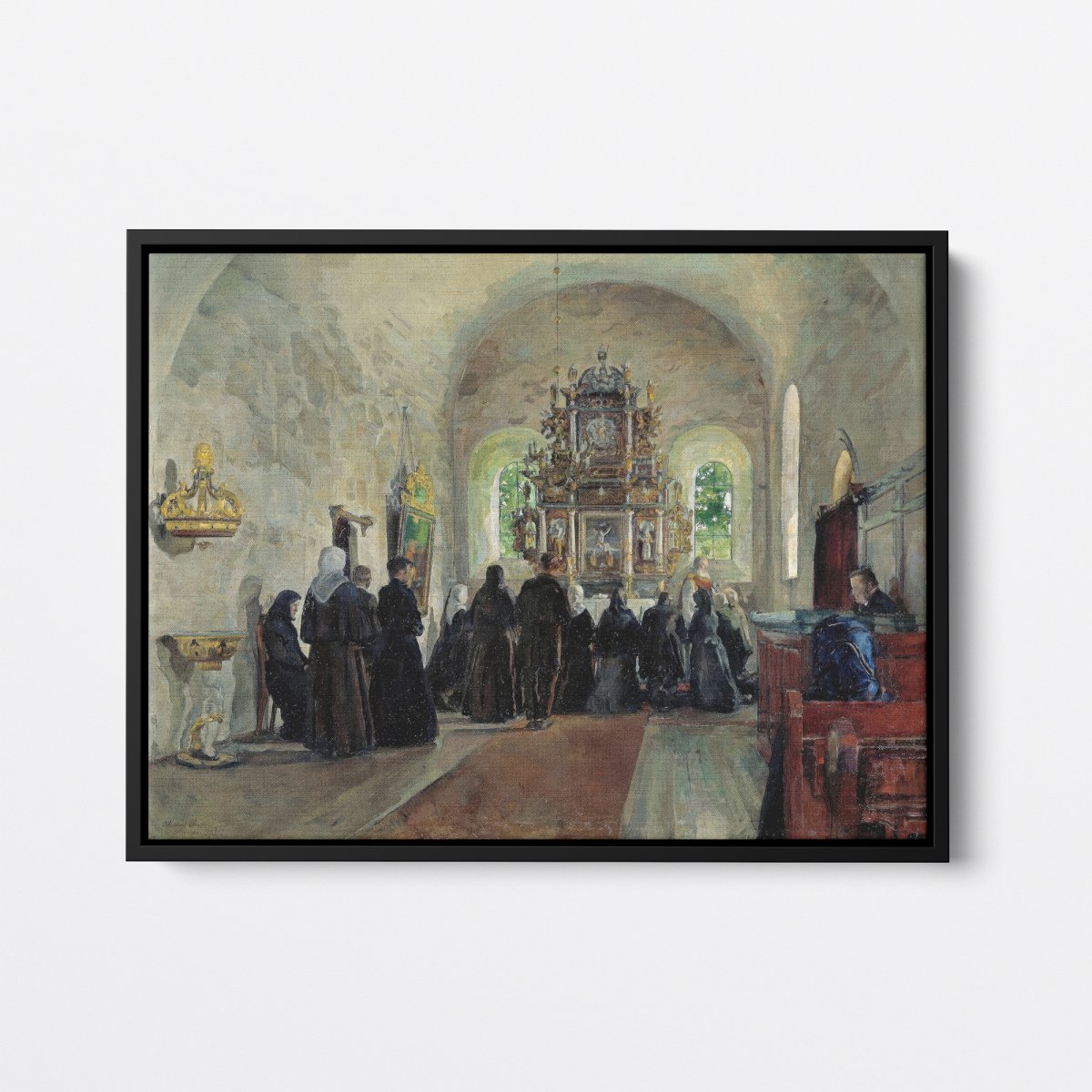 The Holy Communion | Harriet Backer | Ave Legato Art Prints