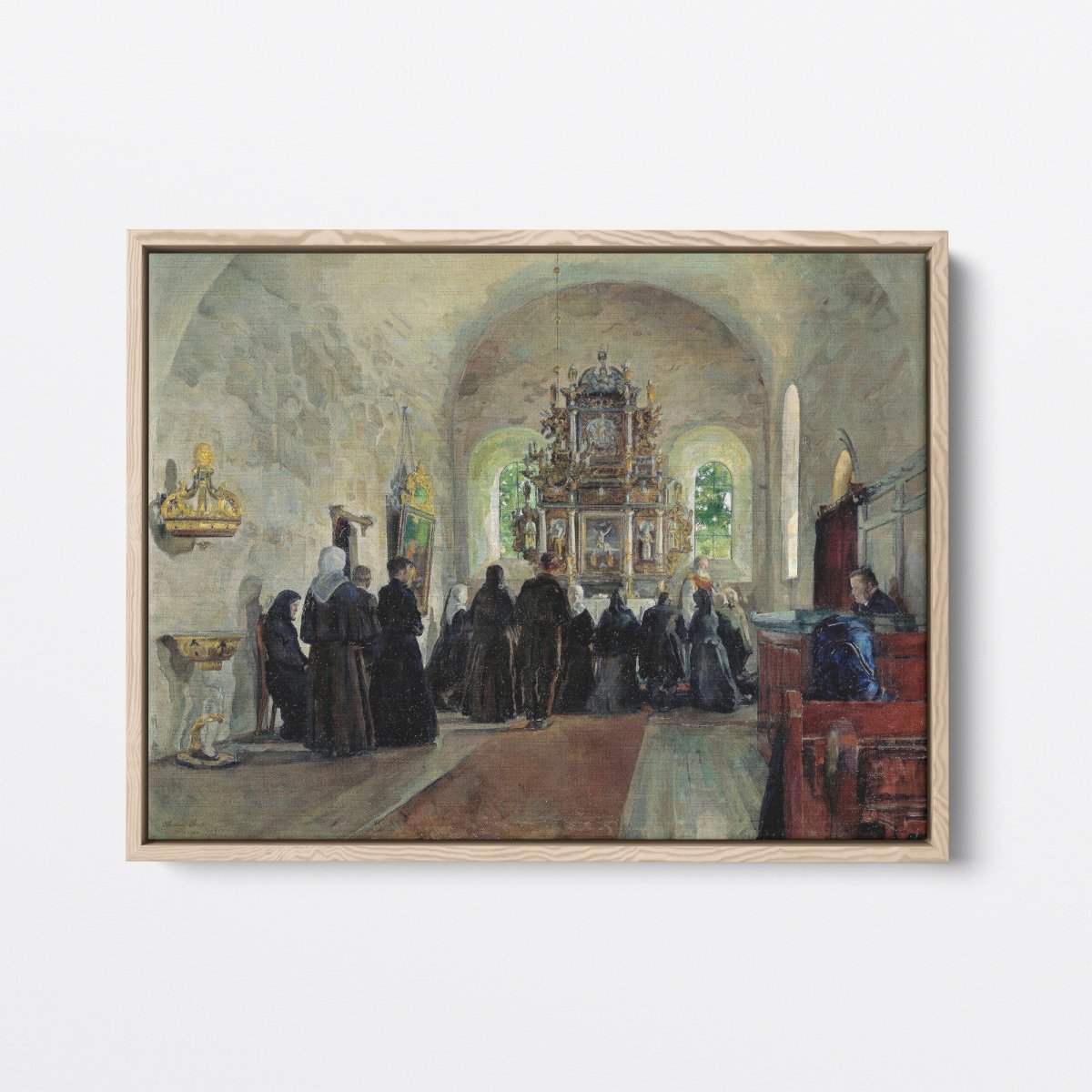 The Holy Communion | Harriet Backer | Ave Legato Art Prints