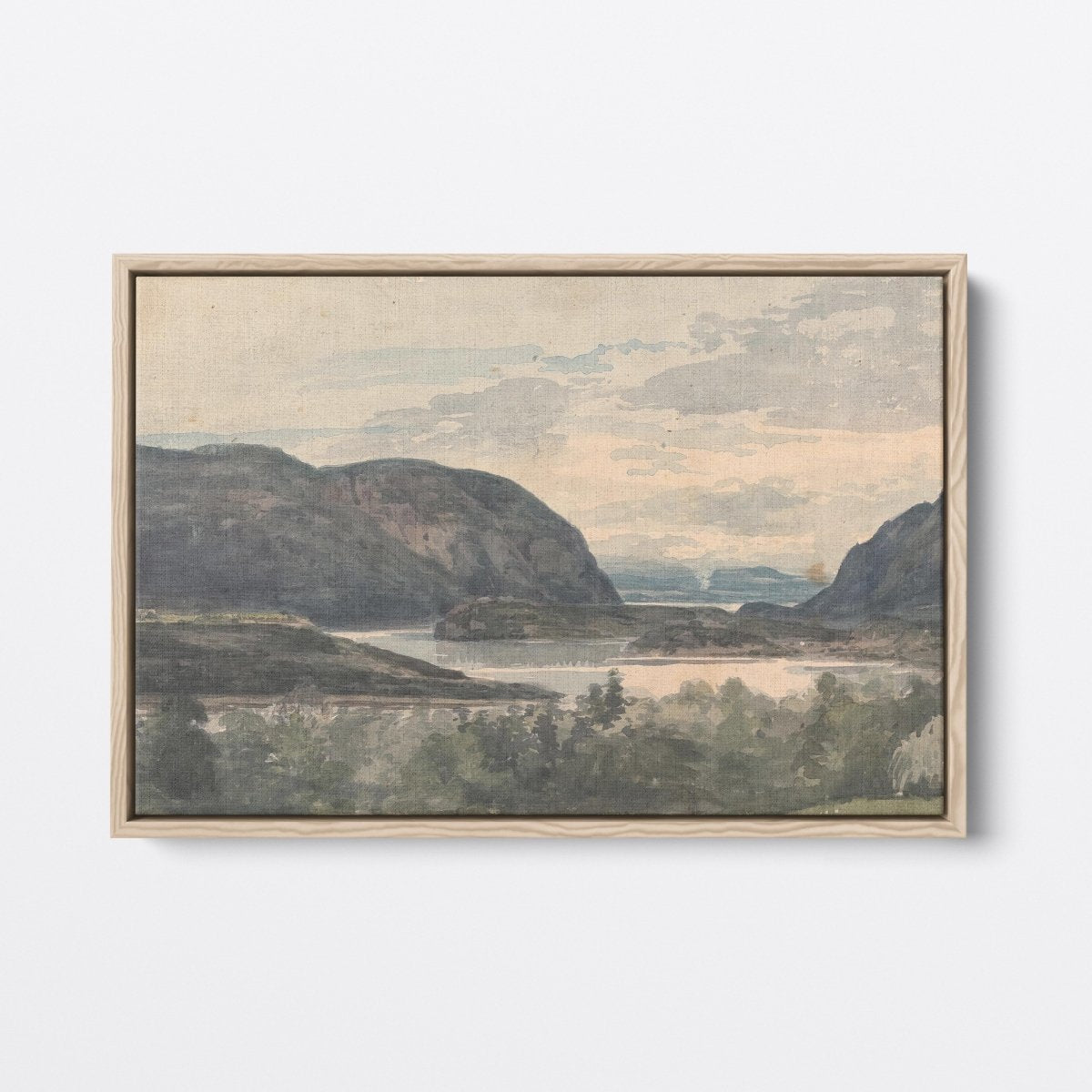 The Hudson from Phillips | Thomas Sully | Ave Legato Art Prints