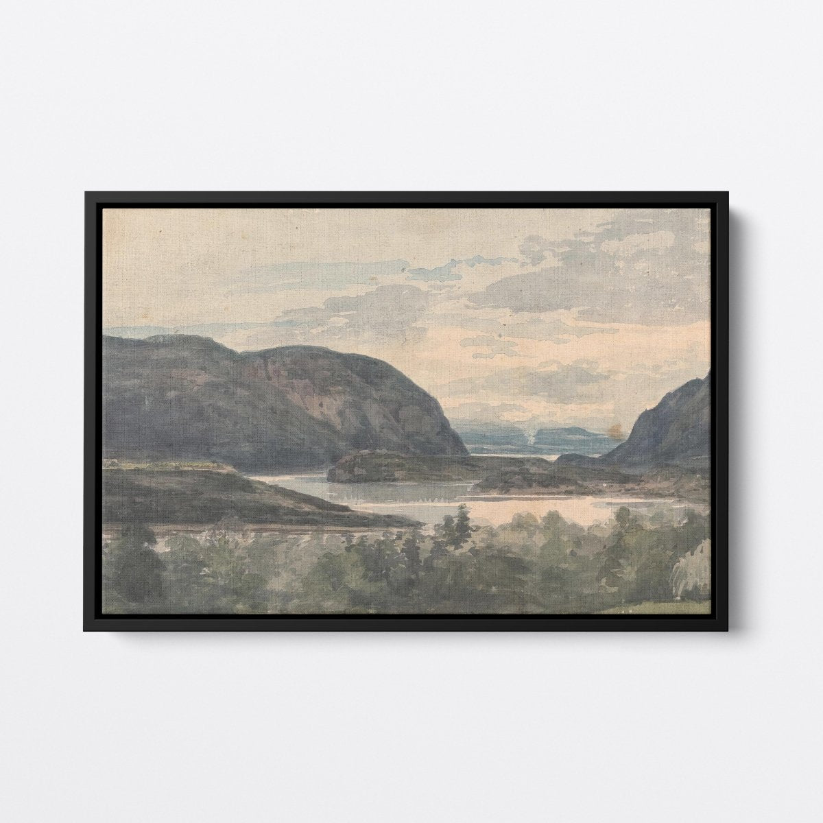 The Hudson from Phillips | Thomas Sully | Ave Legato Art Prints