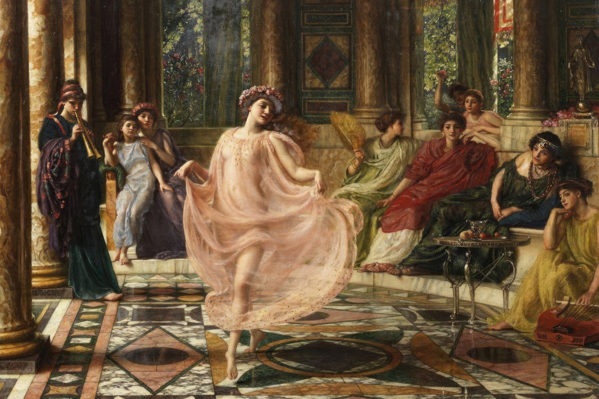 The Ionian Dance | Edward John Poynter | Ave Legato Art Prints