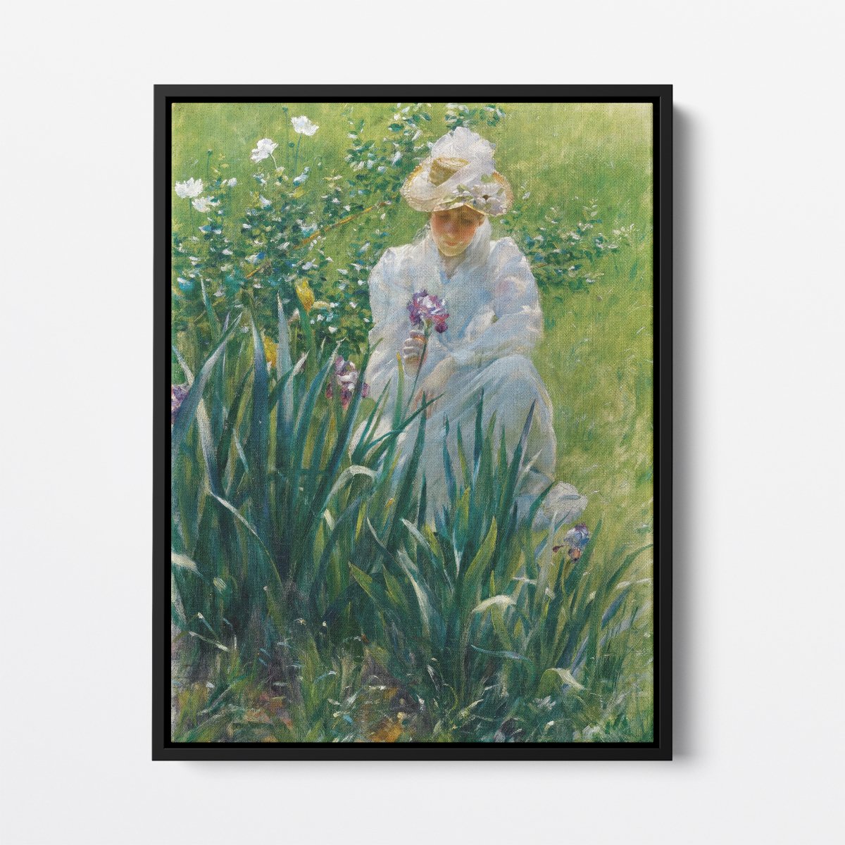 The Iris Bed | Charles Curran | Ave Legato Art Prints