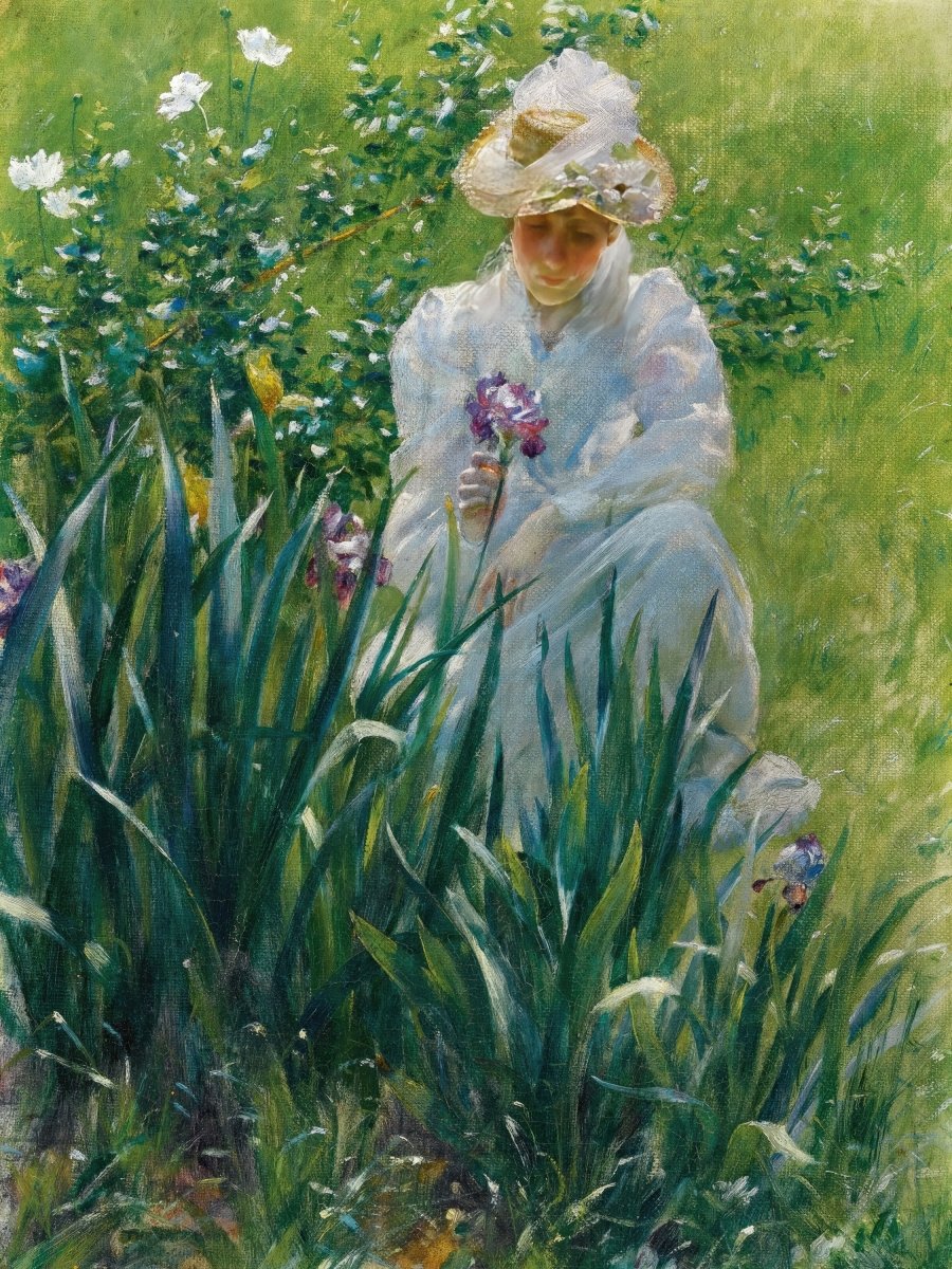 The Iris Bed | Charles Curran | Ave Legato Art Prints