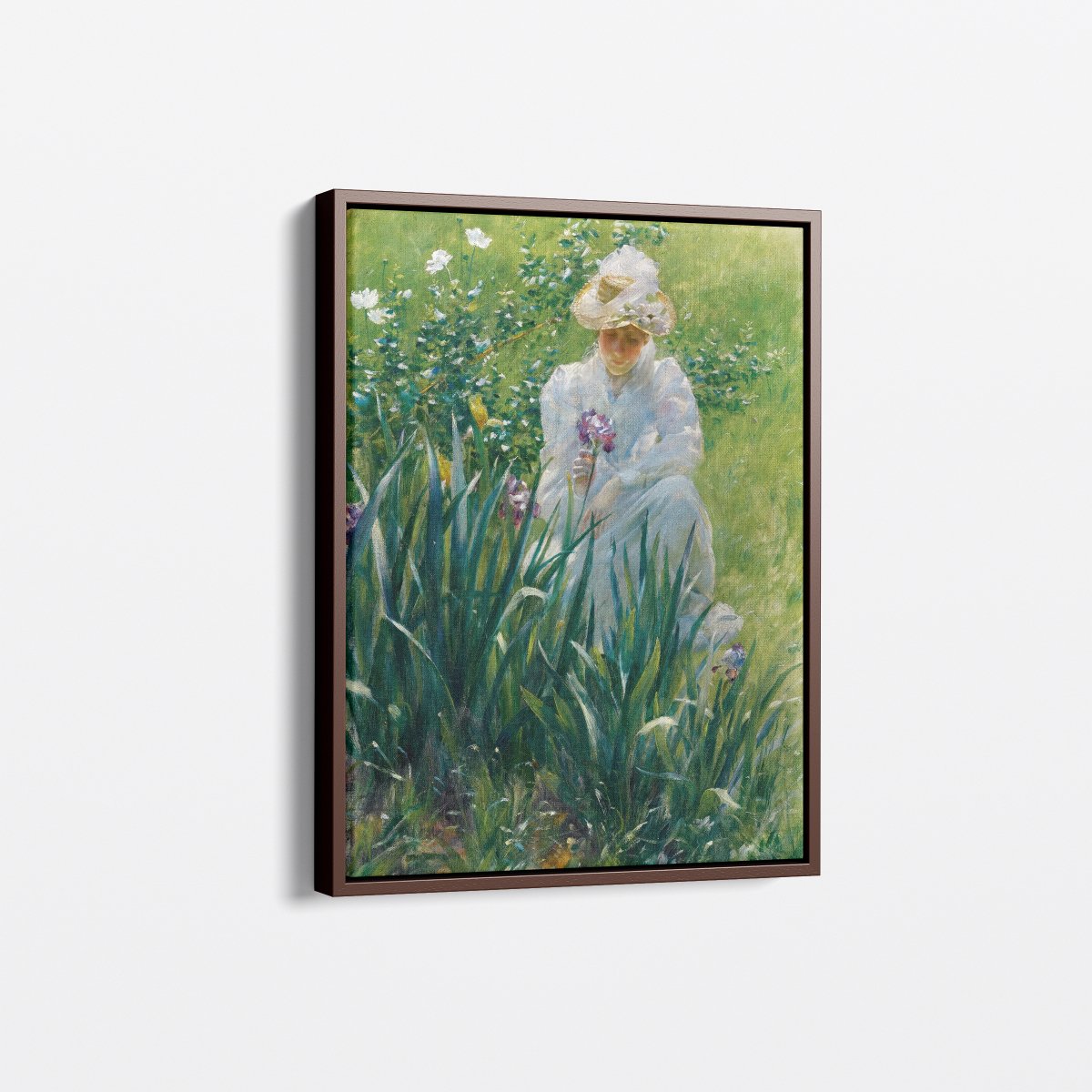 The Iris Bed | Charles Curran | Ave Legato Art Prints