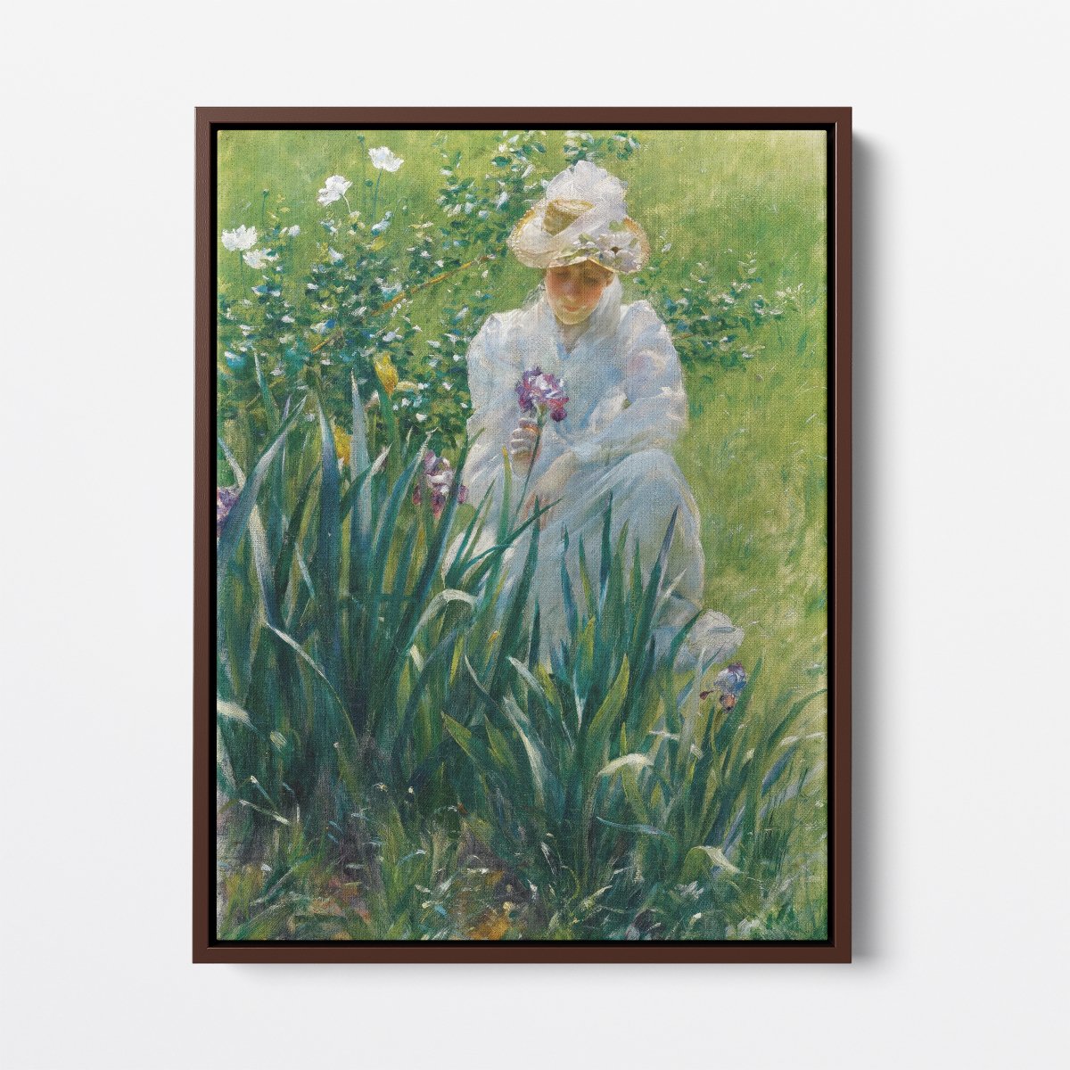 The Iris Bed | Charles Curran | Ave Legato Art Prints