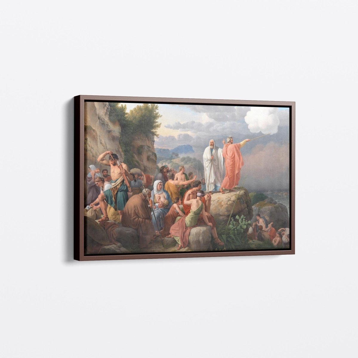 The Israelites Crossing the Red Sea | Christoffer Eckersberg | Ave Legato Art Prints