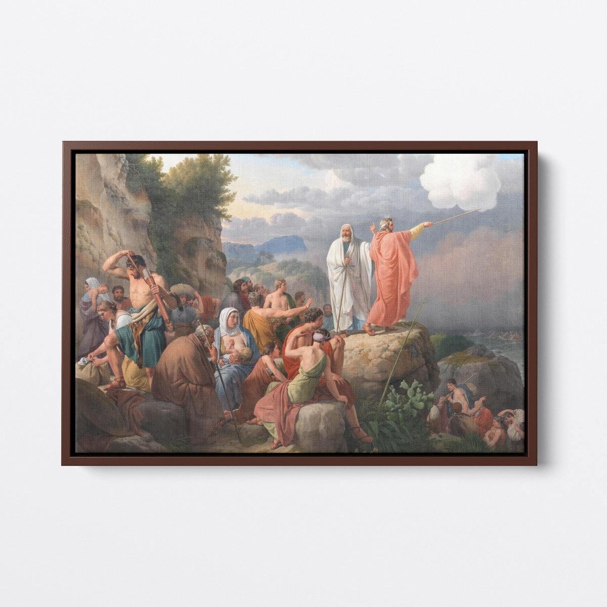 The Israelites Crossing the Red Sea | Christoffer Eckersberg | Ave Legato Art Prints