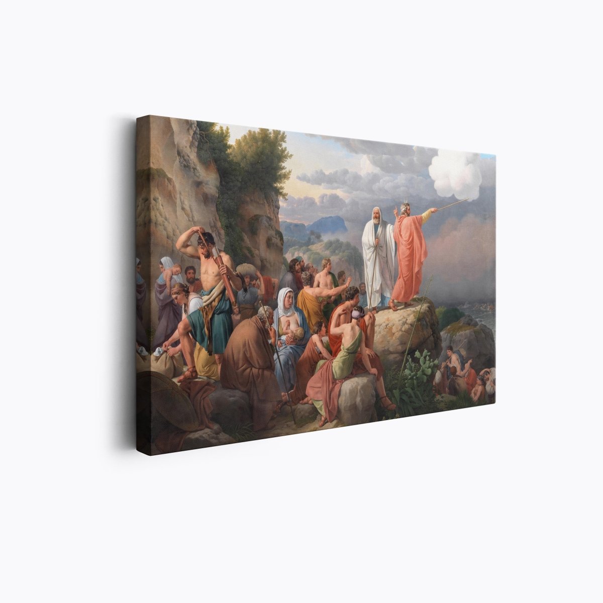 The Israelites Crossing the Red Sea | Christoffer Eckersberg | Ave Legato Art Prints