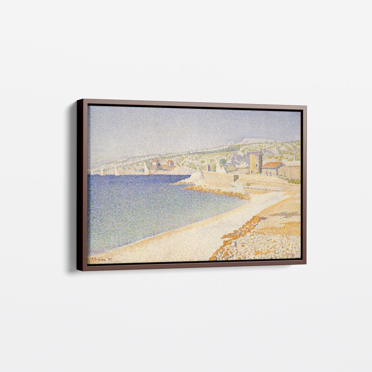 The Jetty at Cassis, Opus 198 | Paul Signac | Ave Legato Art Prints