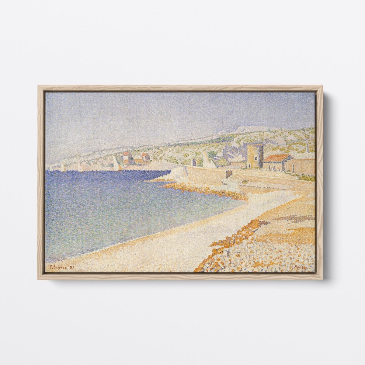 The Jetty at Cassis, Opus 198 | Paul Signac | Ave Legato Art Prints