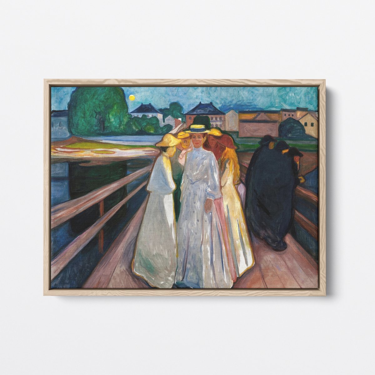 The Ladies on the Bridge | Edvard Munch | Ave Legato Art Prints