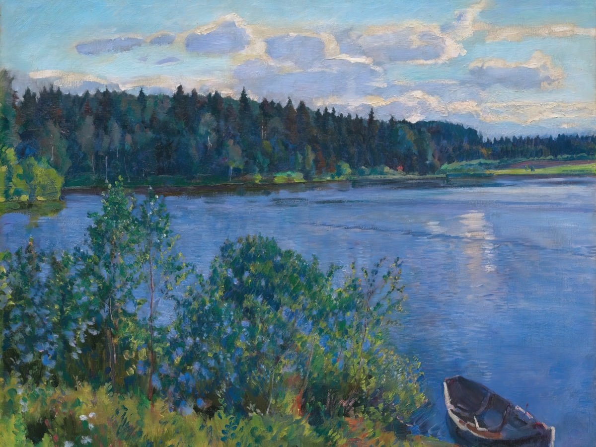 The Lake | Sergei Vinogradov | Ave Legato Art Prints