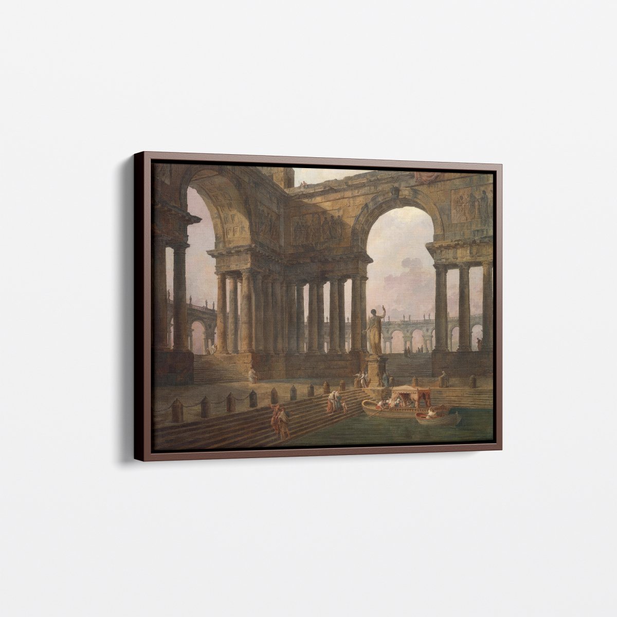 The Landing Place | Hubert Robert | Ave Legato Art Prints