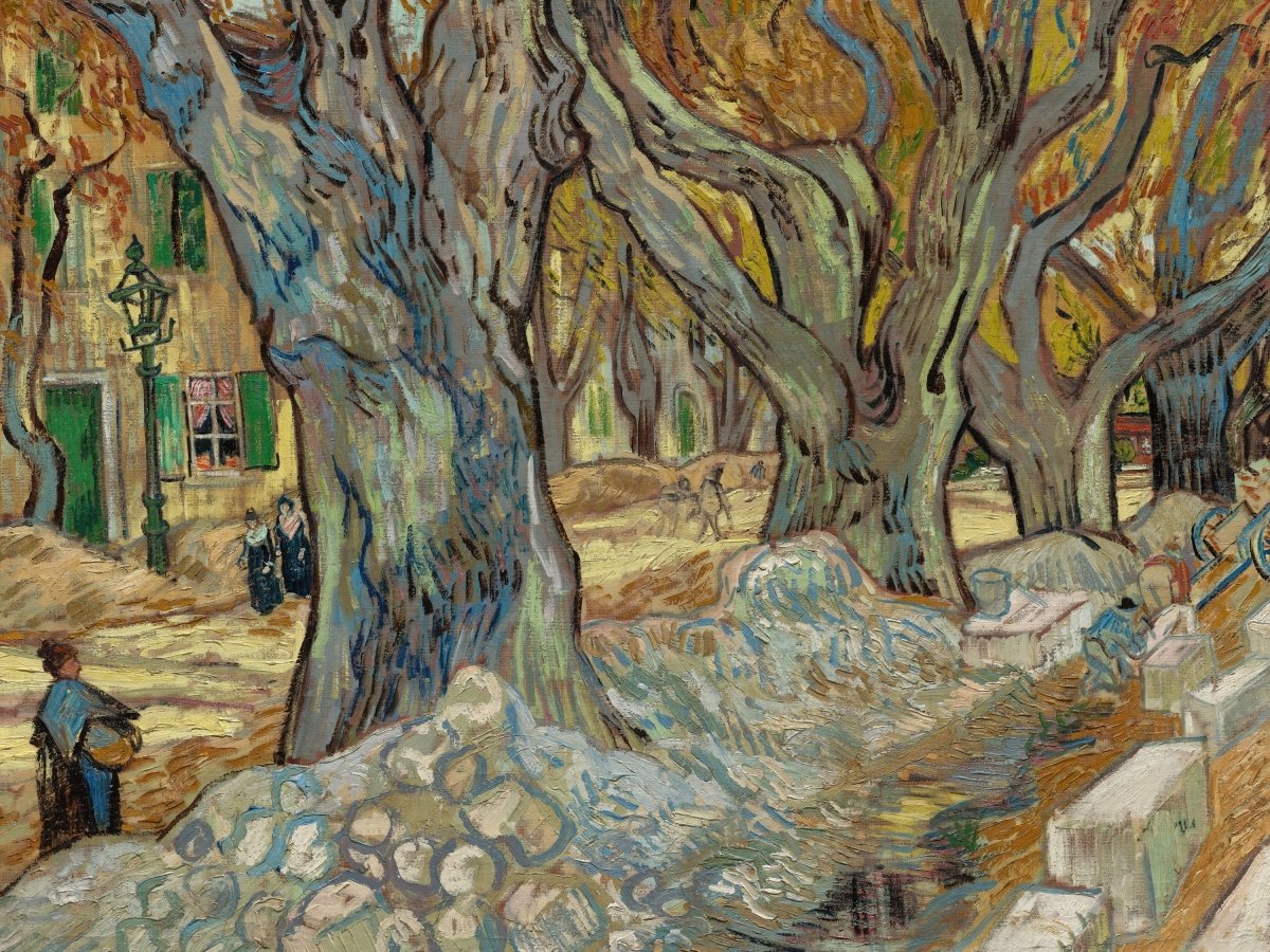 The Large Plane Trees | Vincent van Gogh | Ave Legato Art Prints