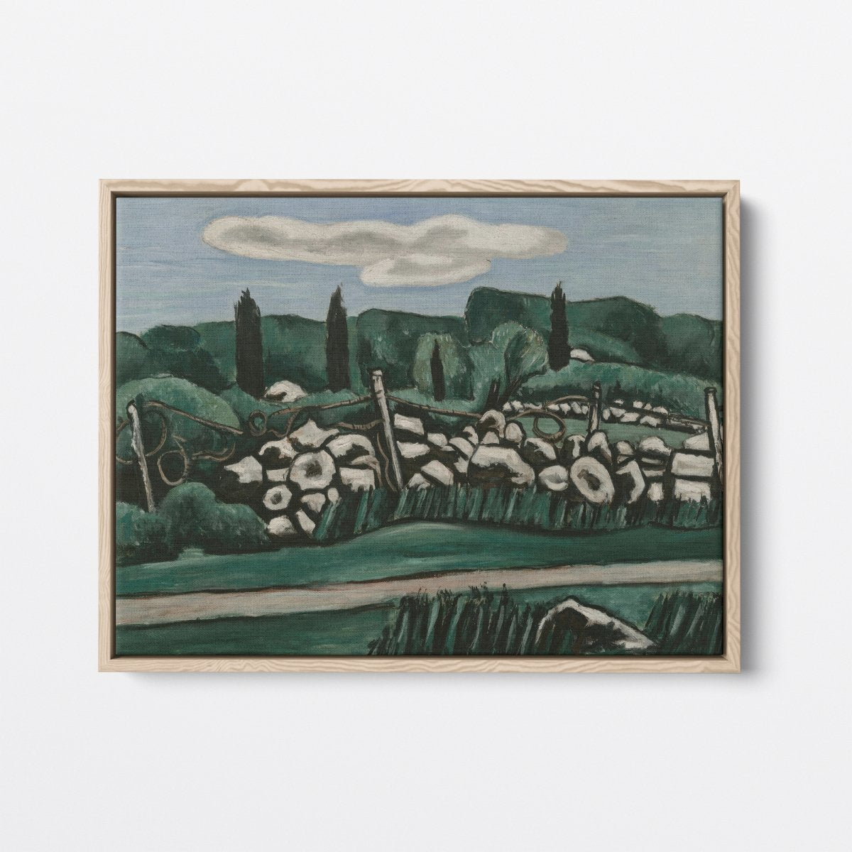 The Last Stone Walls, Dogtown | Marsden Hartley | Ave Legato Art Prints