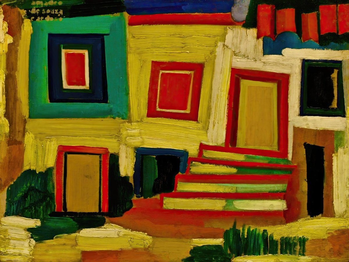 The Little Bright House | Amadeo de Souza - Cardoso | Ave Legato Art Prints