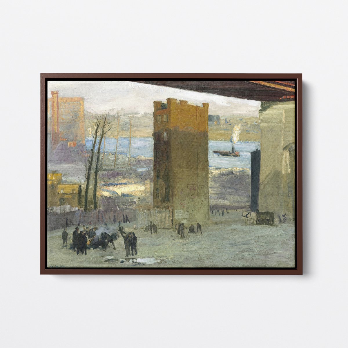 The Lone Tenement | George Bellows | Ave Legato Art Prints