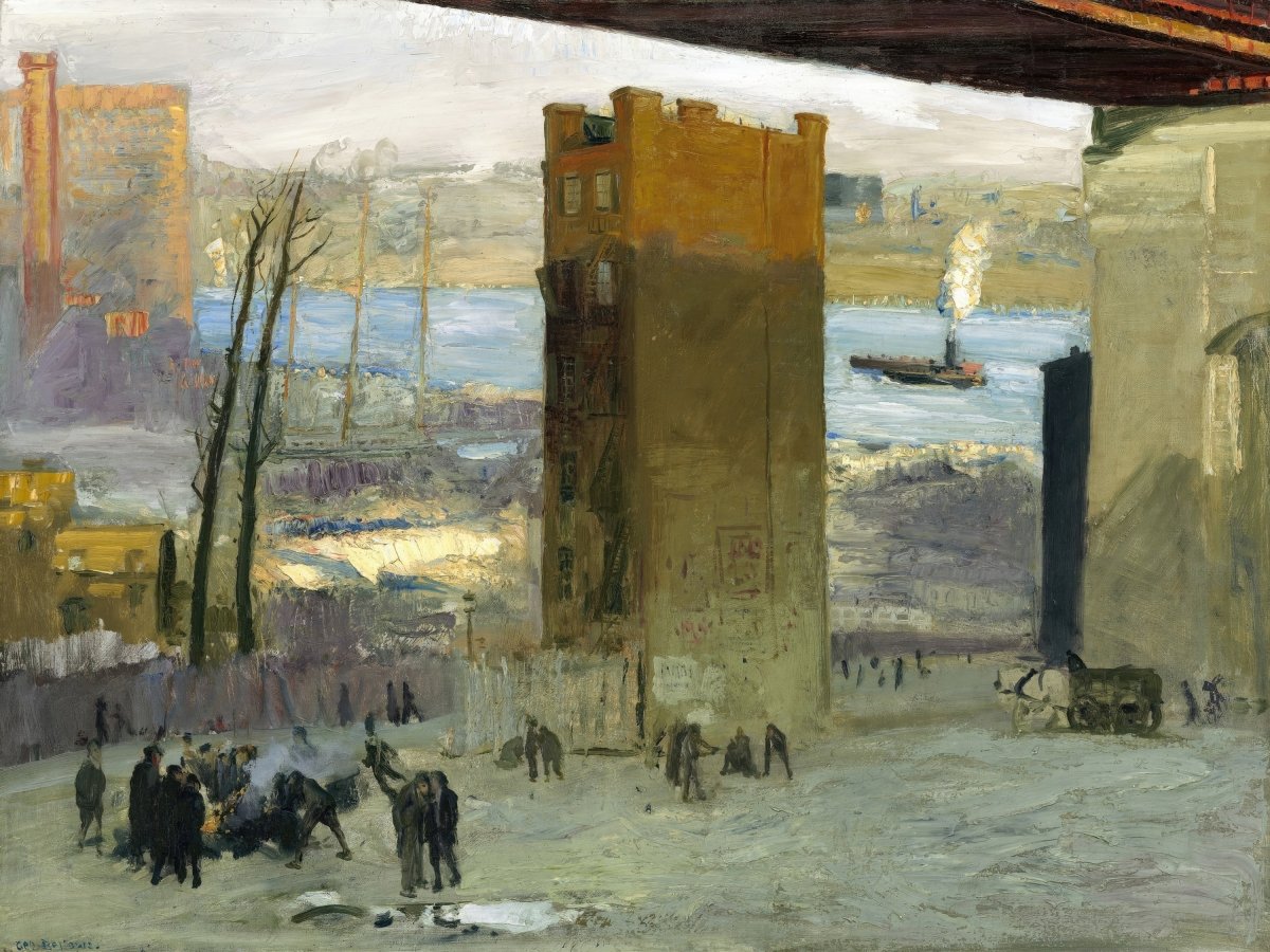 The Lone Tenement | George Bellows | Ave Legato Art Prints