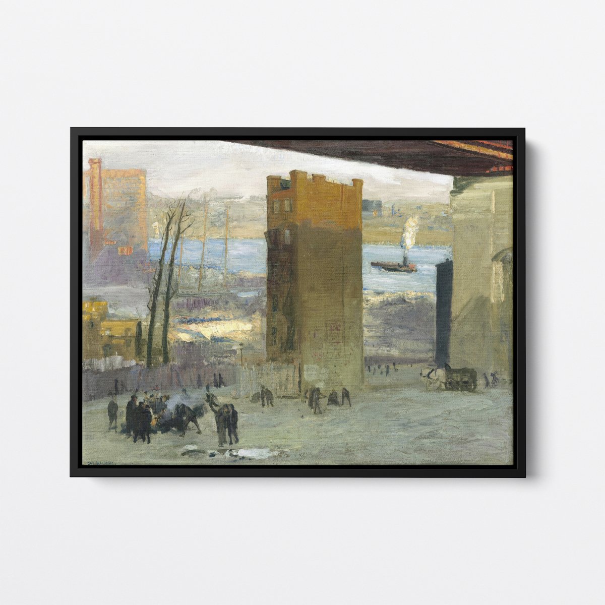 The Lone Tenement | George Bellows | Ave Legato Art Prints