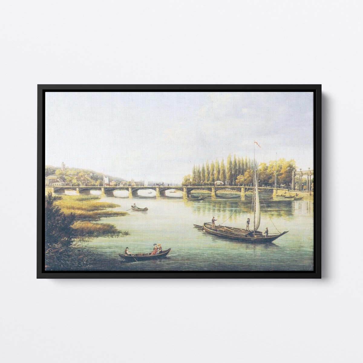 The Long Bridge in Potsdam | Carl Freydanck | Ave Legato Art Prints