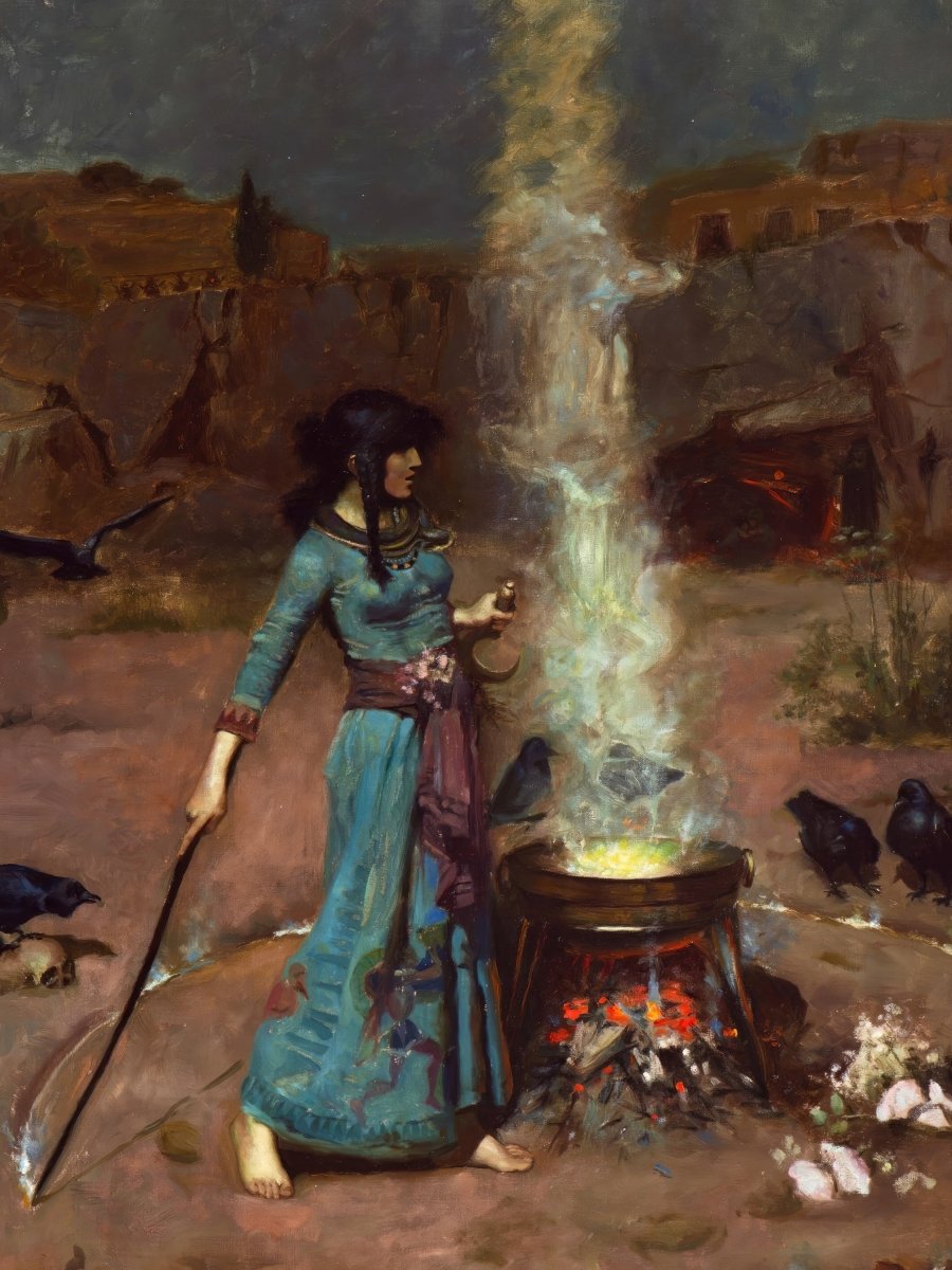 The Magic Circle | John William Waterhouse | Ave Legato Art Prints