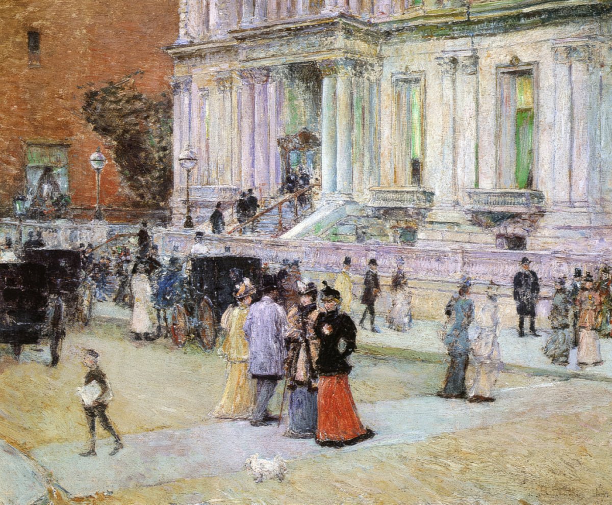 The Manhattan Club | Childe Hassam | Ave Legato Art Prints