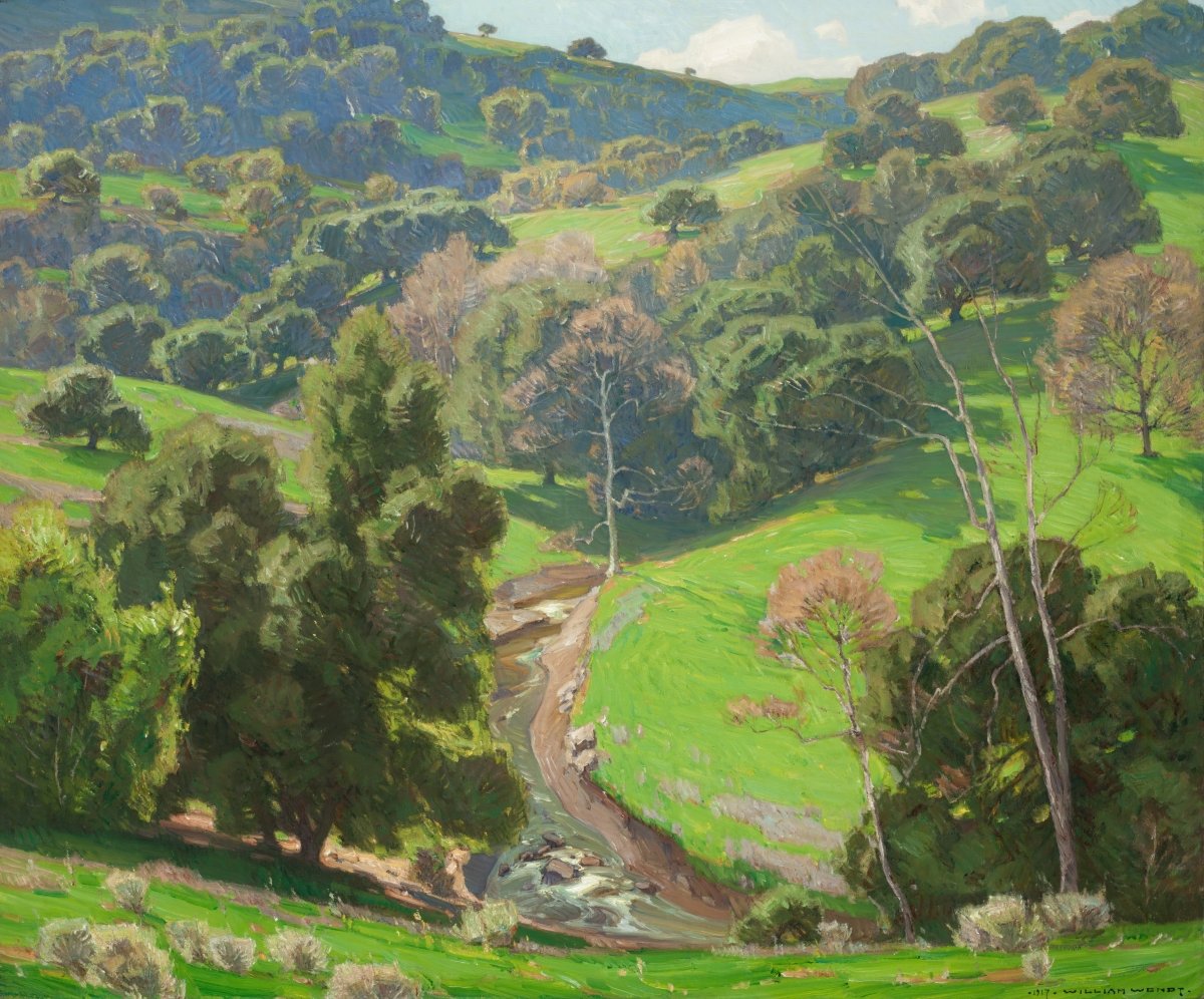 The Mantle of Spring | William Wendt | Ave Legato Art Prints