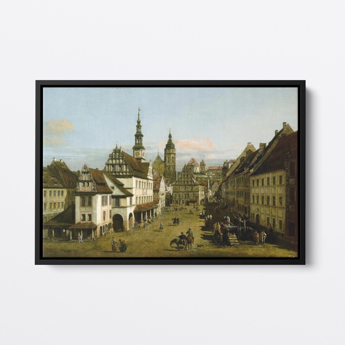 The Marketplace at Pirna | Bernardo Bellotto | Ave Legato Art Prints