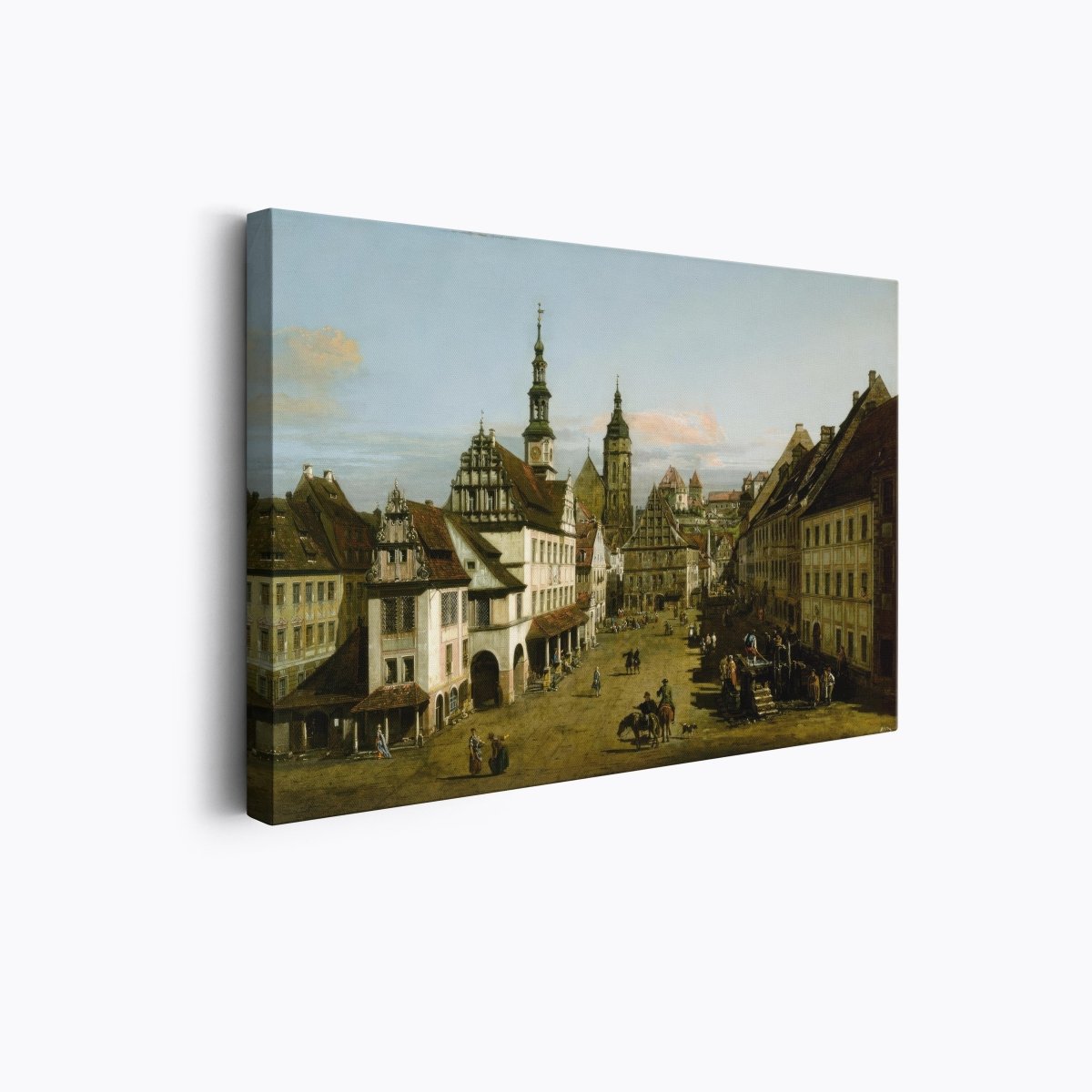 The Marketplace at Pirna | Bernardo Bellotto | Ave Legato Art Prints