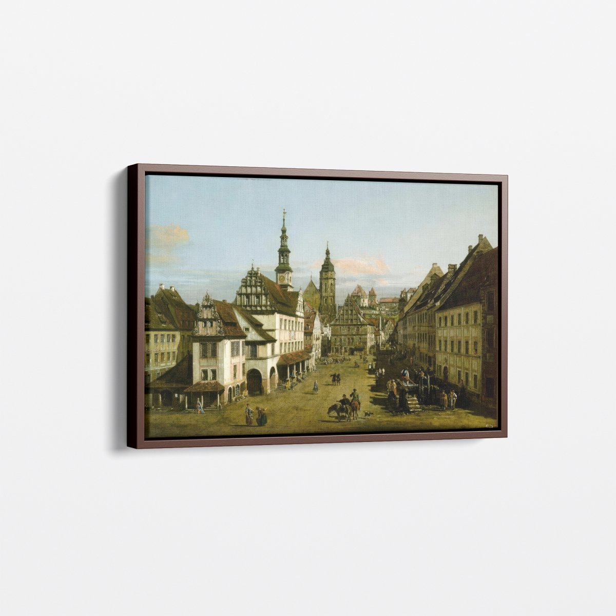 The Marketplace at Pirna | Bernardo Bellotto | Ave Legato Art Prints