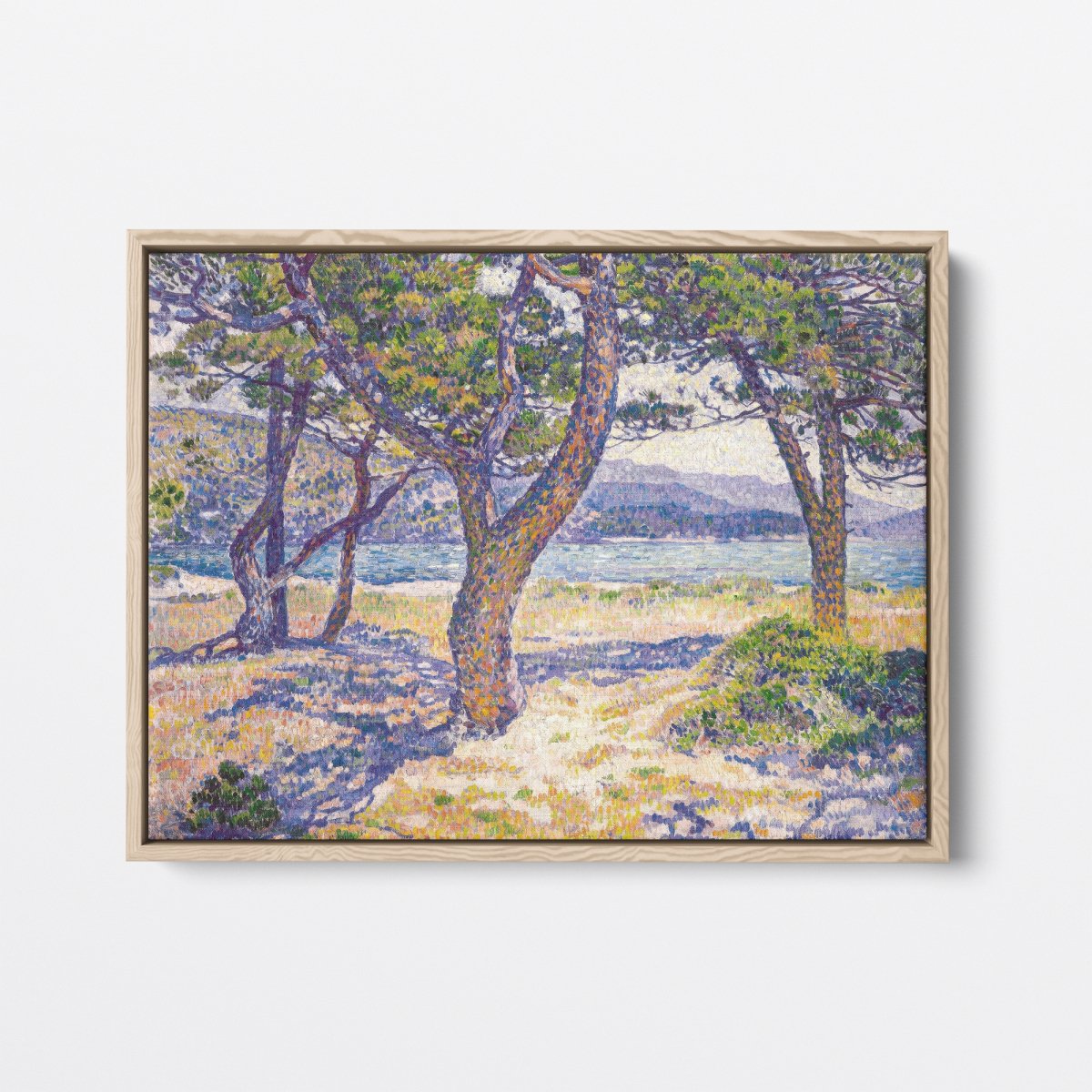 The Mediterranean at Le Lavandou | Theo van Rysselberghe | Ave Legato Art Prints