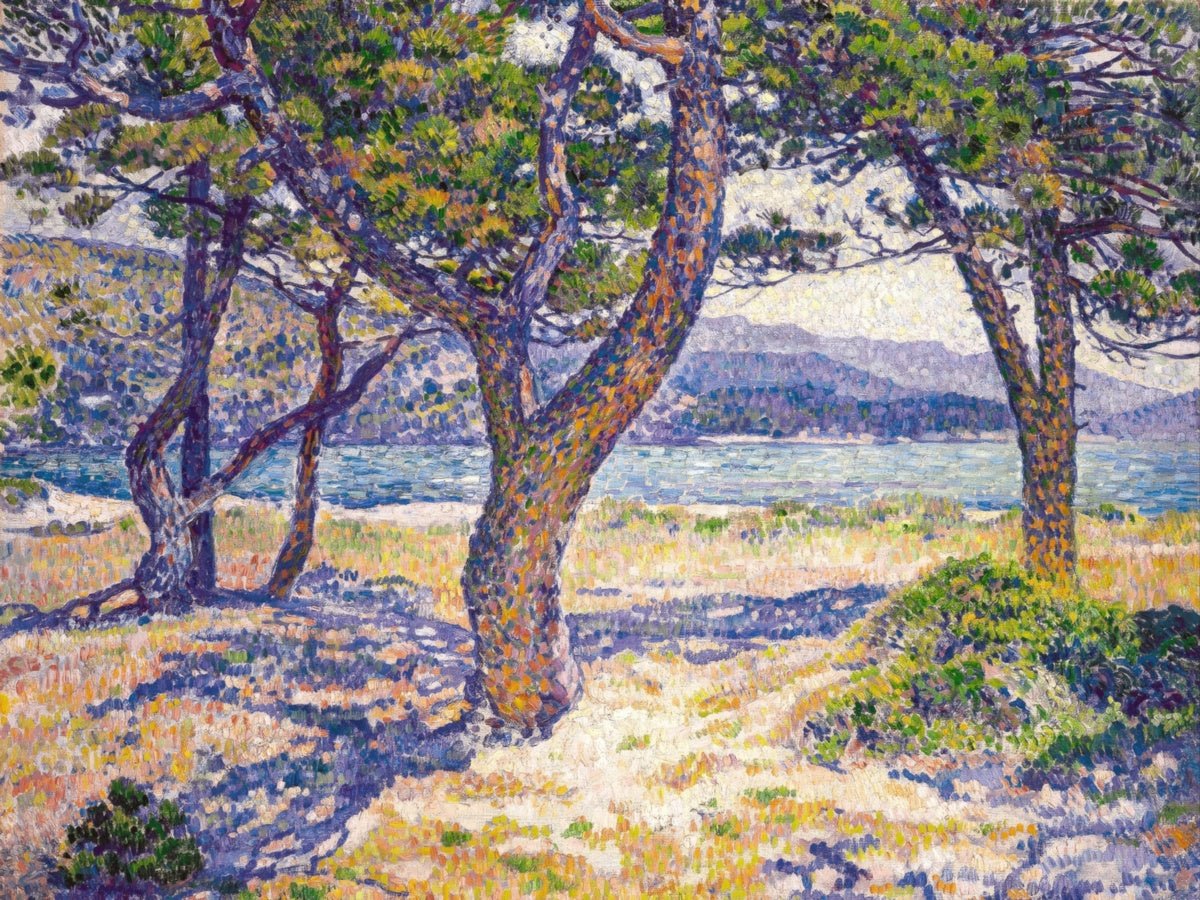 The Mediterranean at Le Lavandou | Theo van Rysselberghe | Ave Legato Art Prints