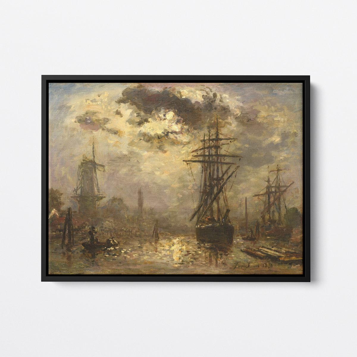 The Mills of Rotterdam | Johan Jongkind | Ave Legato Art Prints