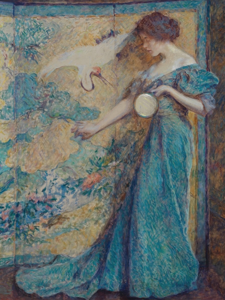 The Mirror | Robert Lewis Reid | Ave Legato Art Prints