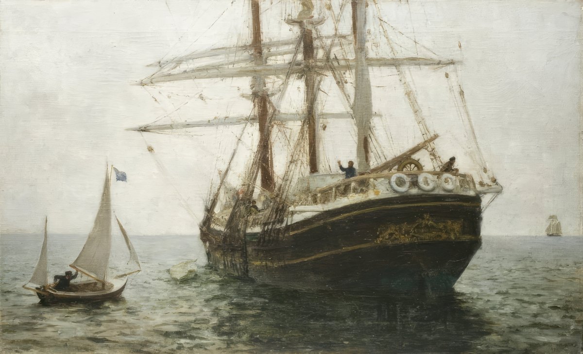 The Missionary Boat | Henry Tuke | Ave Legato Art Prints