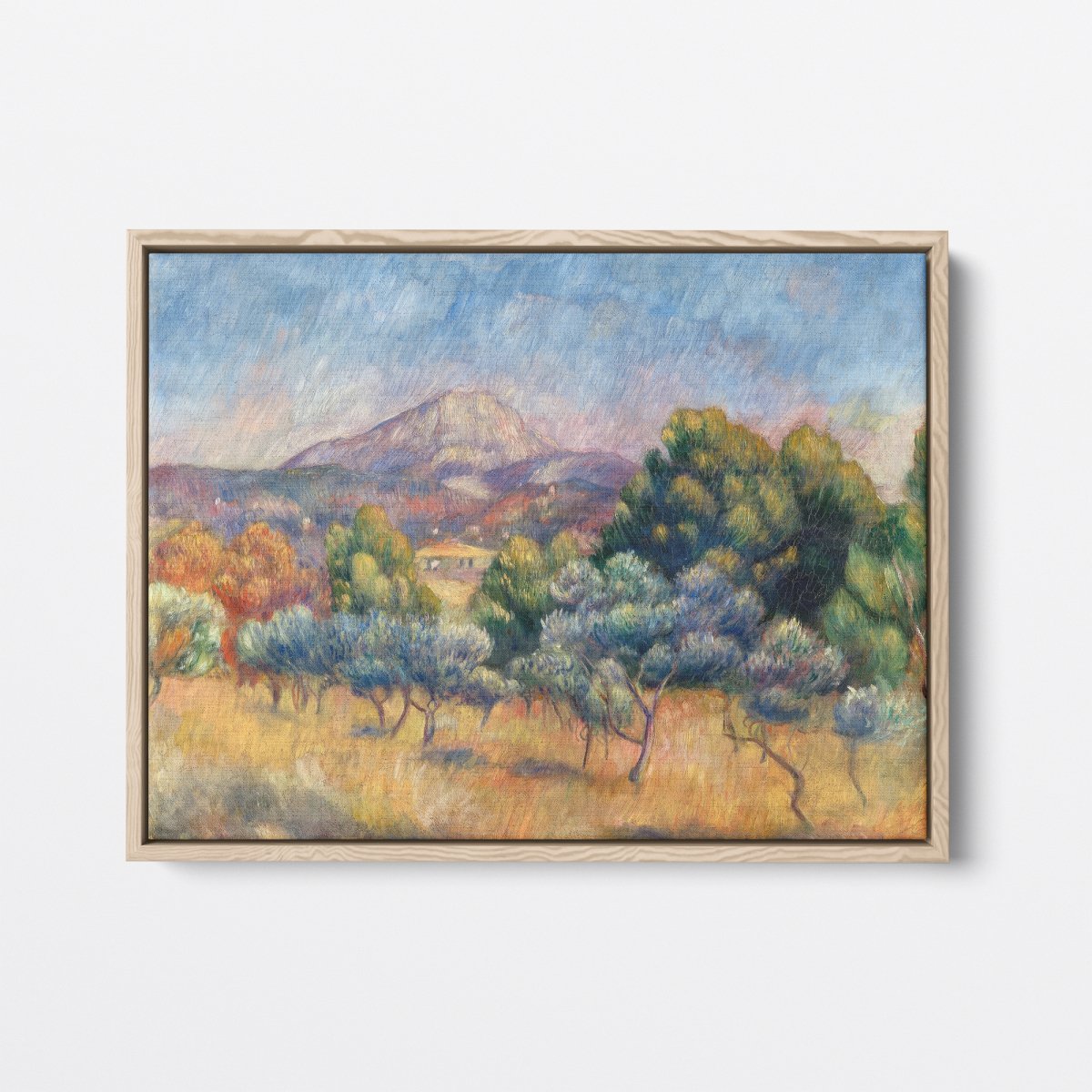 The Mont Sainte - Victoire | Pierre - Auguste Renoir | Ave Legato Art Prints