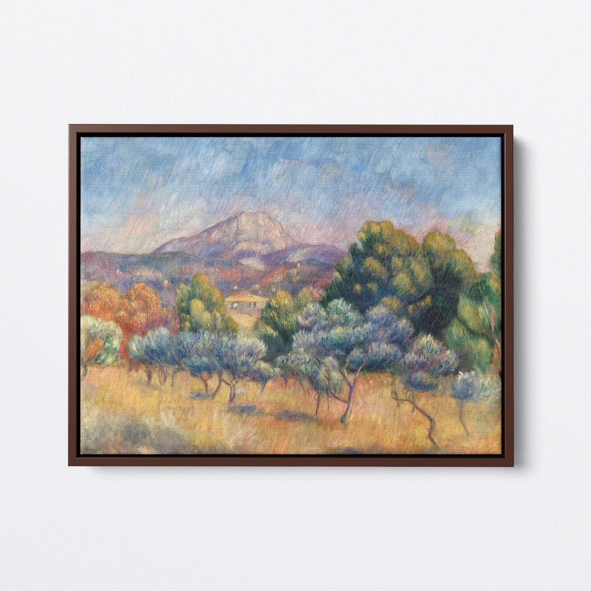 The Mont Sainte - Victoire | Pierre - Auguste Renoir | Ave Legato Art Prints