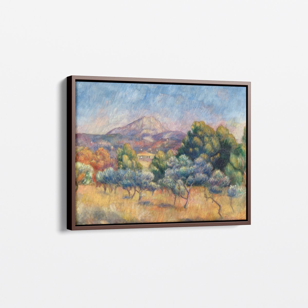 The Mont Sainte - Victoire | Pierre - Auguste Renoir | Ave Legato Art Prints