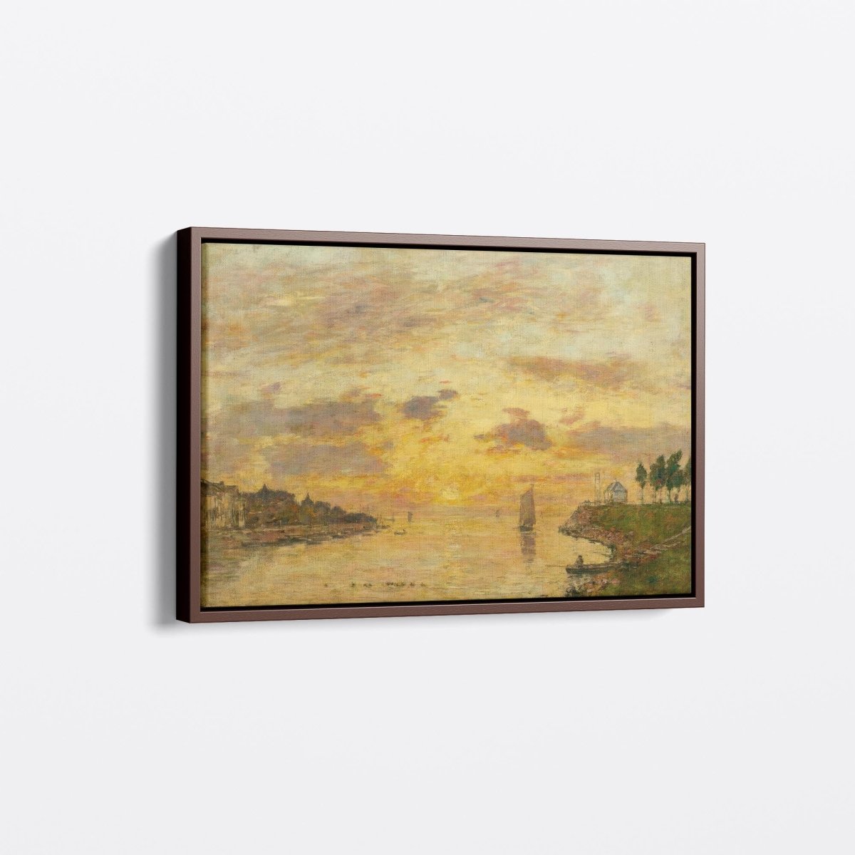 The Mouth of the Somme | Eugène Boudin | Ave Legato Art Prints