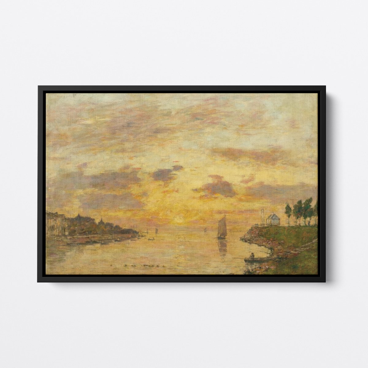 The Mouth of the Somme | Eugène Boudin | Ave Legato Art Prints