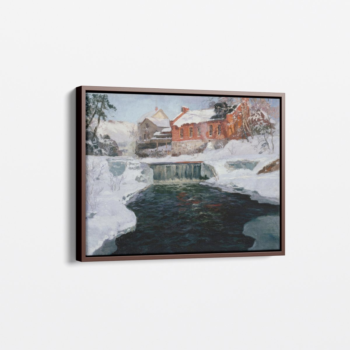 The New Factory in Lillehammer | Frits Thaulow | Ave Legato Art Prints