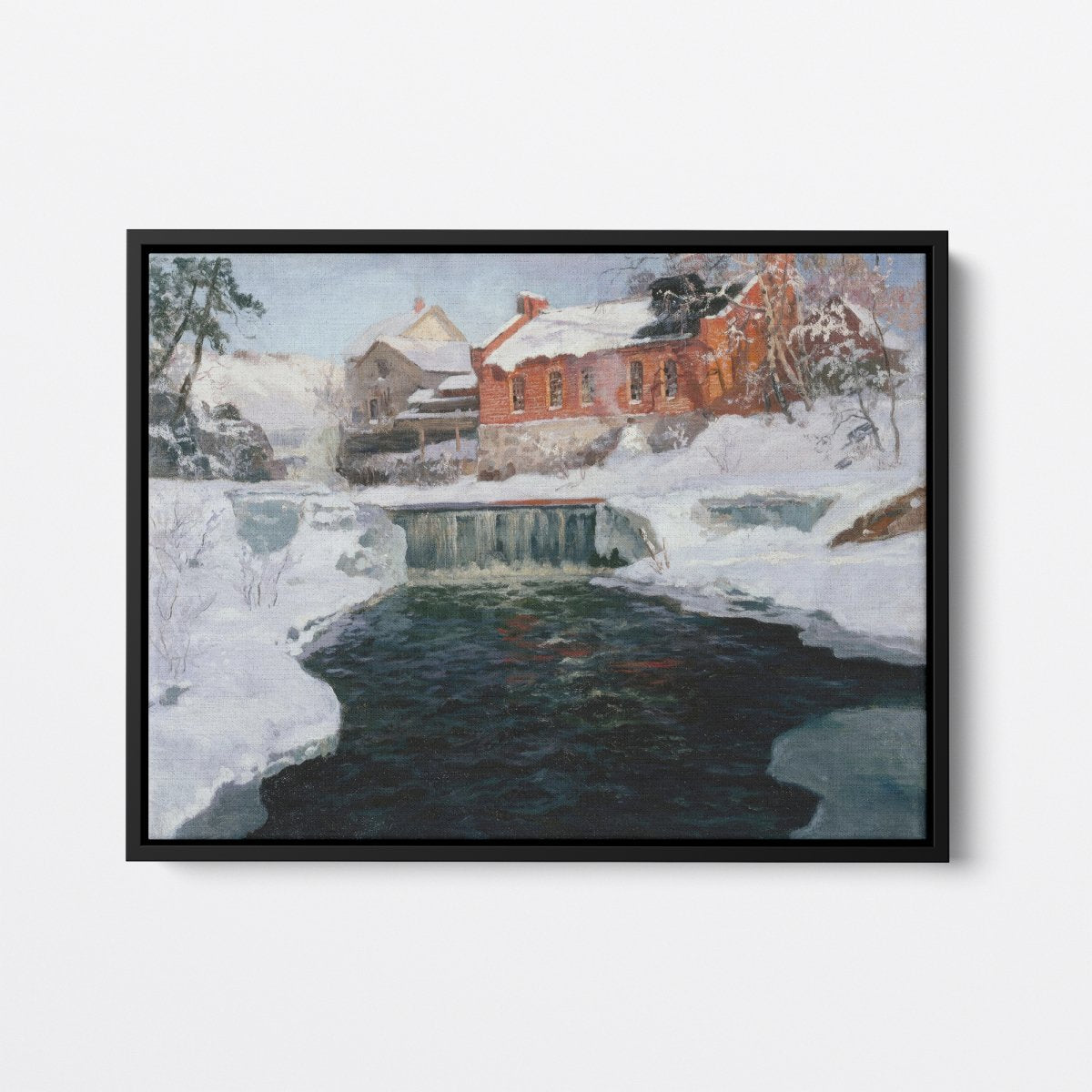 The New Factory in Lillehammer | Frits Thaulow | Ave Legato Art Prints