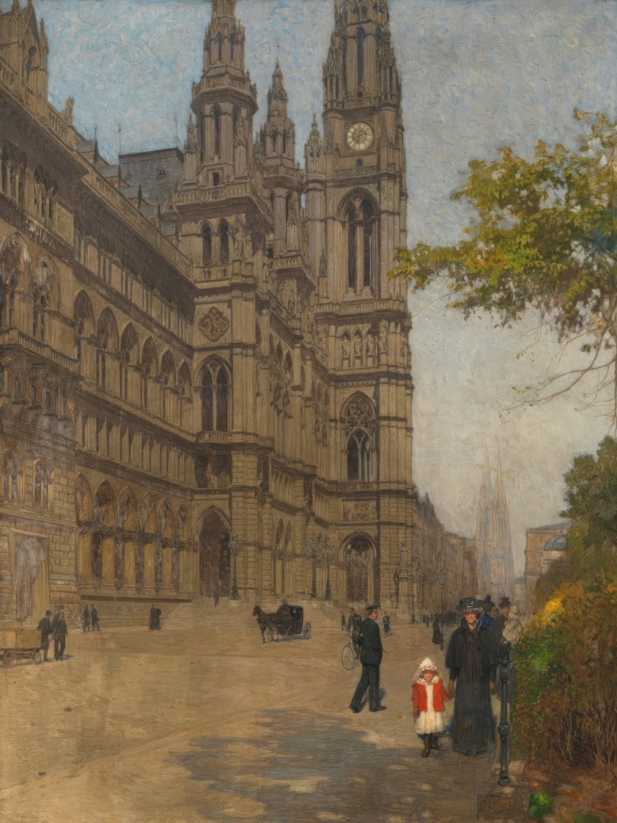 The New Town Hall | Carl Moll | Ave Legato Art Prints