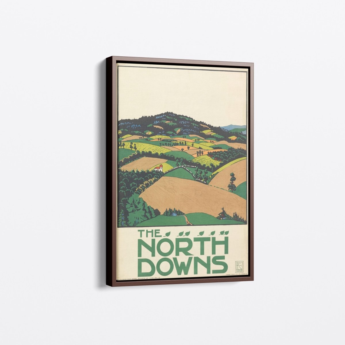 The North Downs | Edward Kauffer | Ave Legato Art Prints