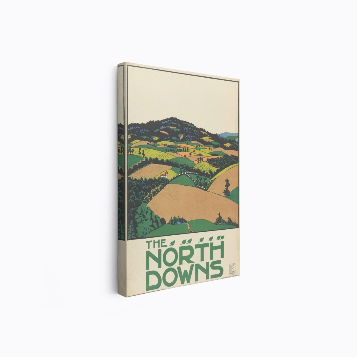 The North Downs | Edward Kauffer | Ave Legato Art Prints