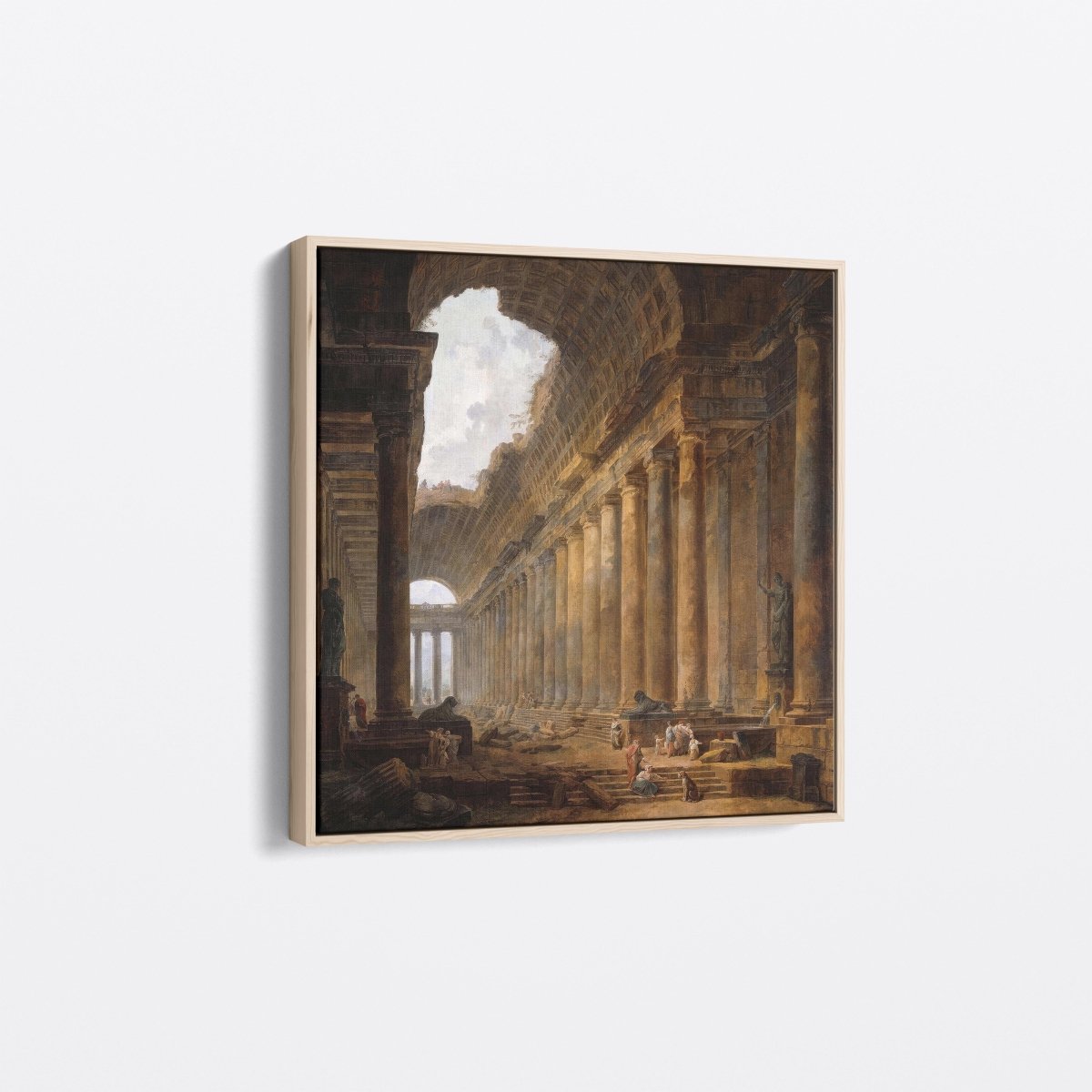 The Old Temple | Hubert Robert | Ave Legato Art Prints