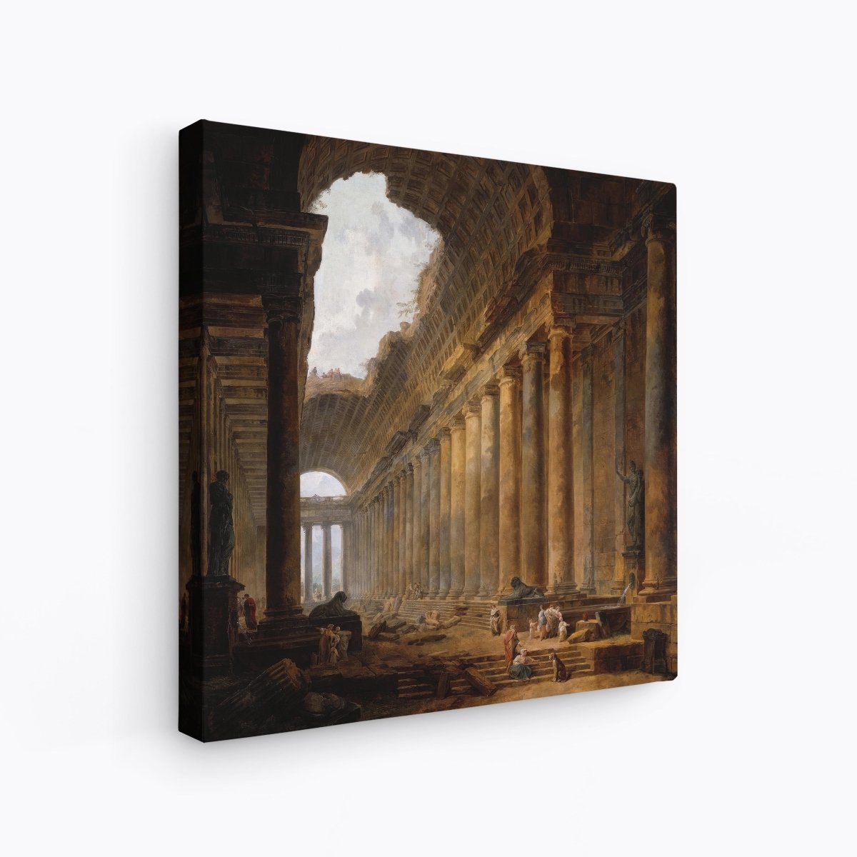 The Old Temple | Hubert Robert | Ave Legato Art Prints