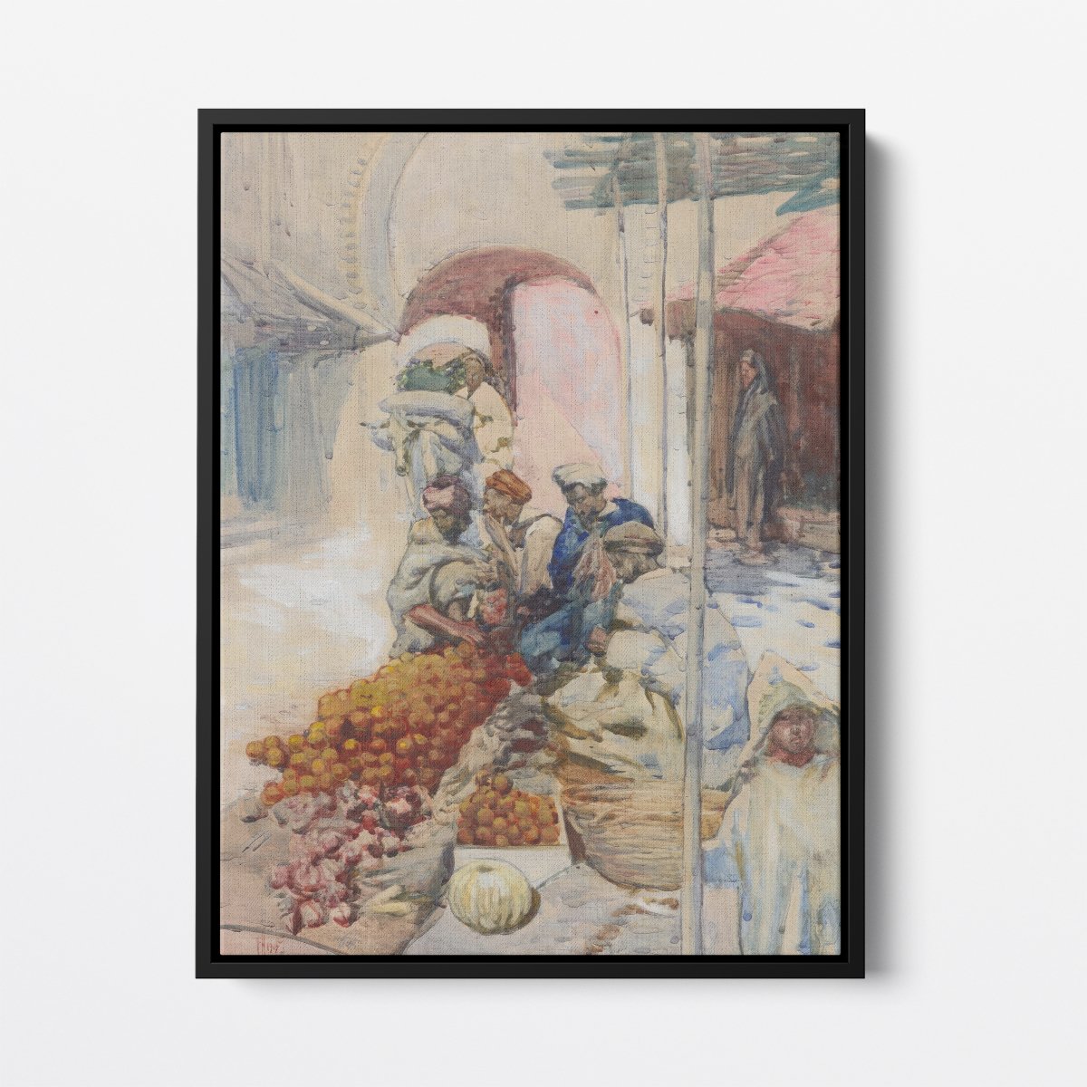 The Orange Sellers, Tangiers | Frances Hodgkins | Ave Legato Art Prints